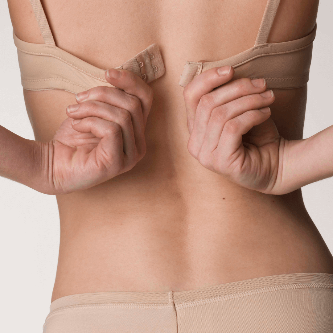 you might think there aren't any tops or bras that fit properly on you