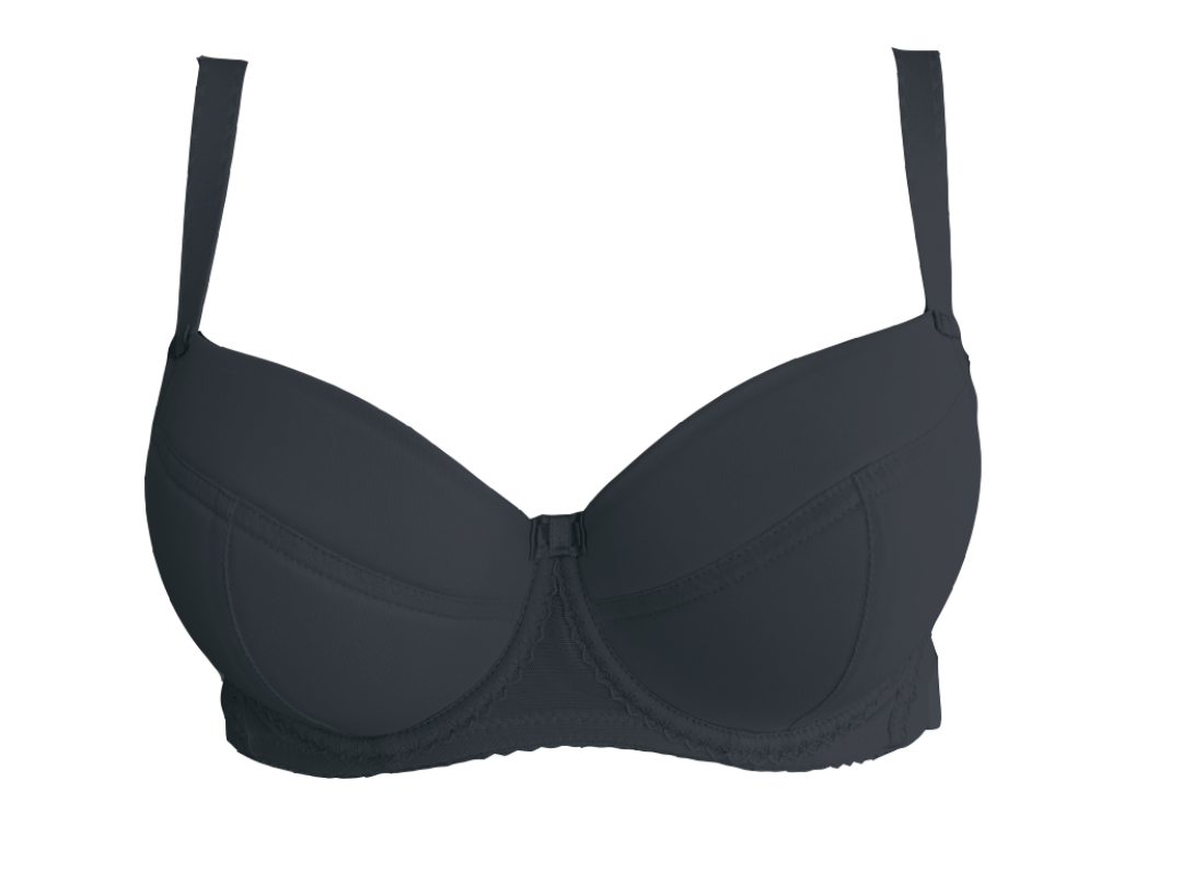 Ultimo Miracle A D Frontless Plunge Bra in Black